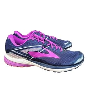 Brooks Ravenna Athletic Running Jog Tennis Walk Shoe Sneaker Pink Blue Women 11